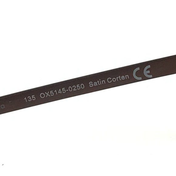 Oakley Eyeglasses Frames MONEY CLIP OX5145-0250 Satin Corten Rust Red 50-20-135 - Picture 7 of 11